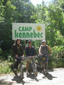 Camp Kennebec Directions: look for our camp sign