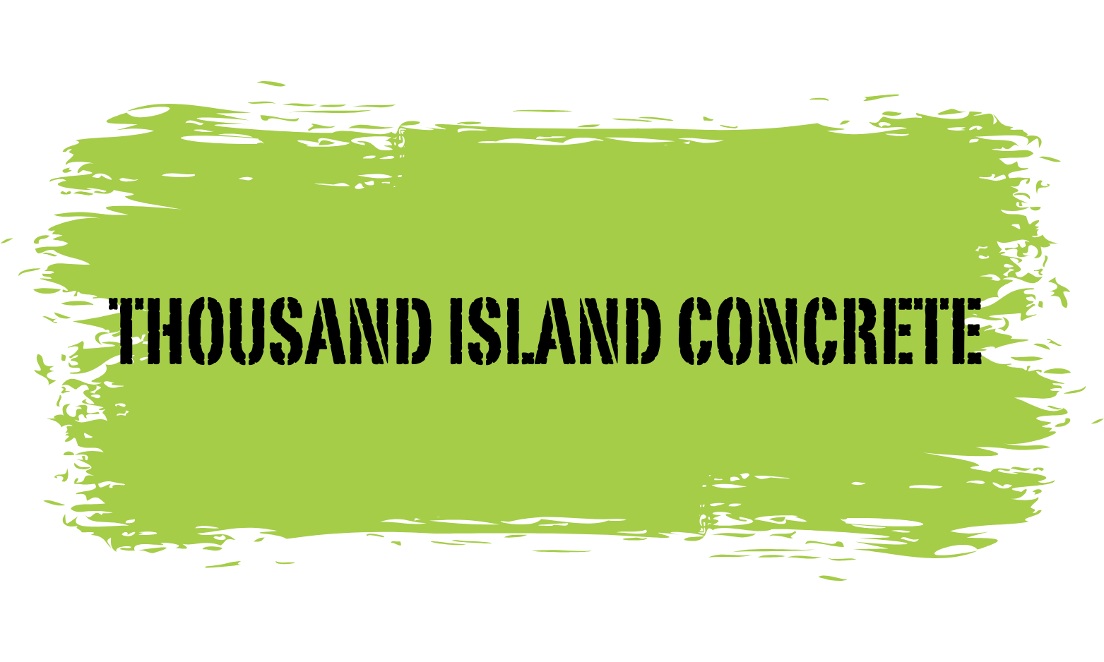 Thousand island concrete
